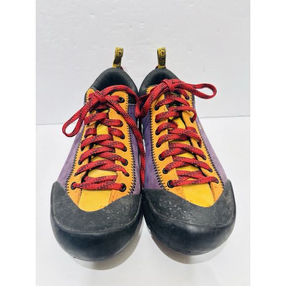 Vasque Purple Yellow Red Hiking Shoes